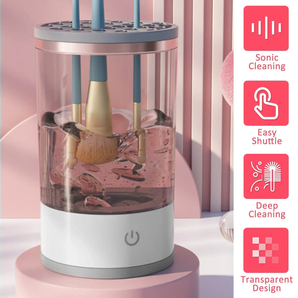 Automatic Multi Brush Cleaner – Effortless Makeup Brush Cleaning at Home